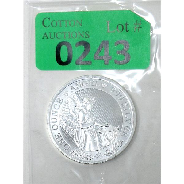 1 Oz. 2021 St. Helena .999 Silver Coin