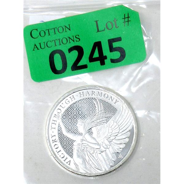 1 Oz. 2021 St. Helena .999 Silver Coin