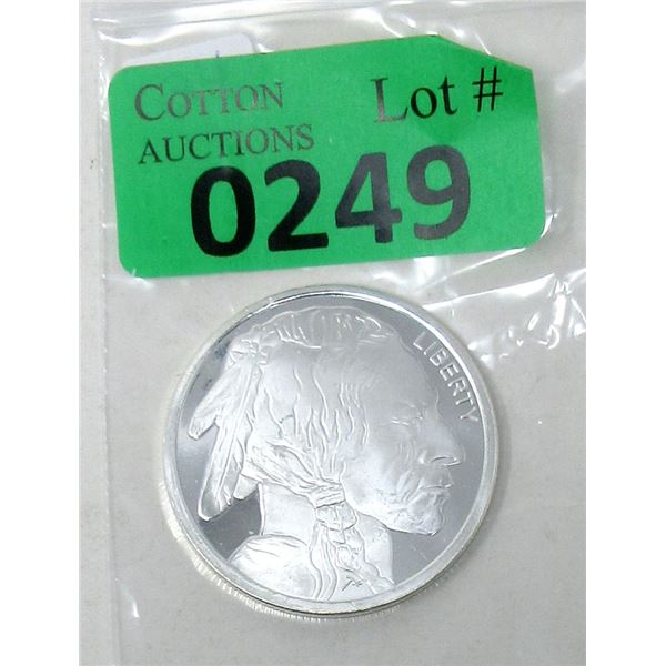 1 Oz. Buffalo/ First Nations .999 Silver Round