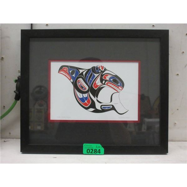 Richard Shorty Framed Print -Killer Whale