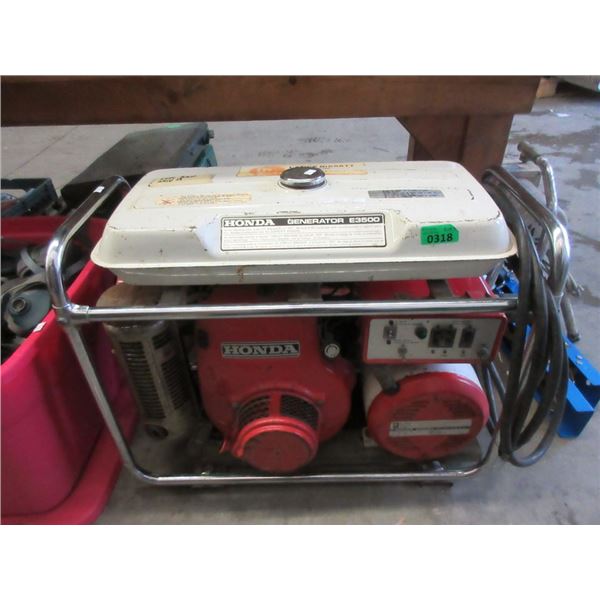 Honda E3500 Gas Generator