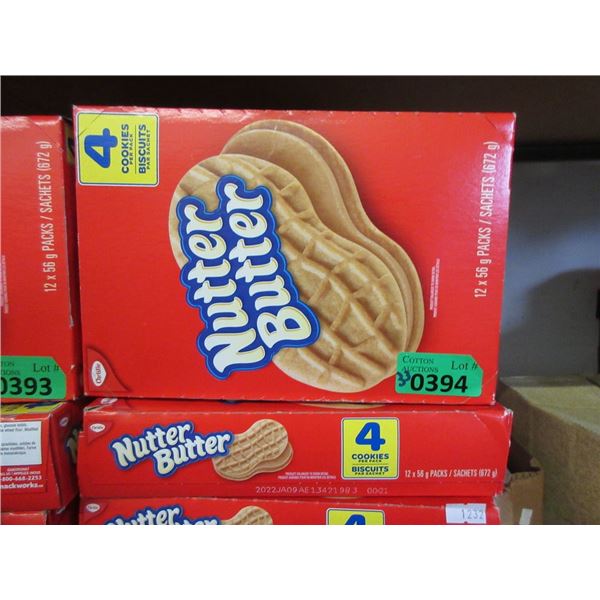 33 Boxes of Nutter Butter Cookie Packs