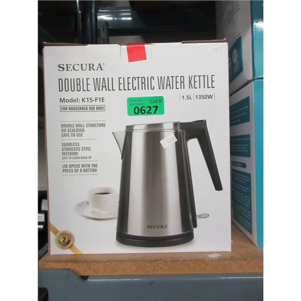 Secura K15-F1E Double Wall Electric Kettle