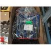 Image 1 : 3 Bags of New Crinkle Palm Work Gloves - Medium