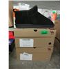 Image 1 : 2 New Pairs of Men's Camel Half Boots - Black
