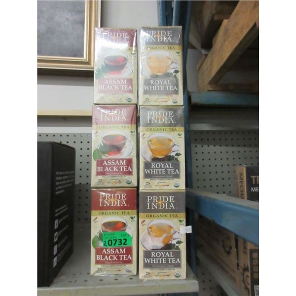 2 x 3 Packs of Pride of India Tea