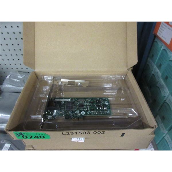 24 Intel Gigabit CT Desktop Ethernet Adapters