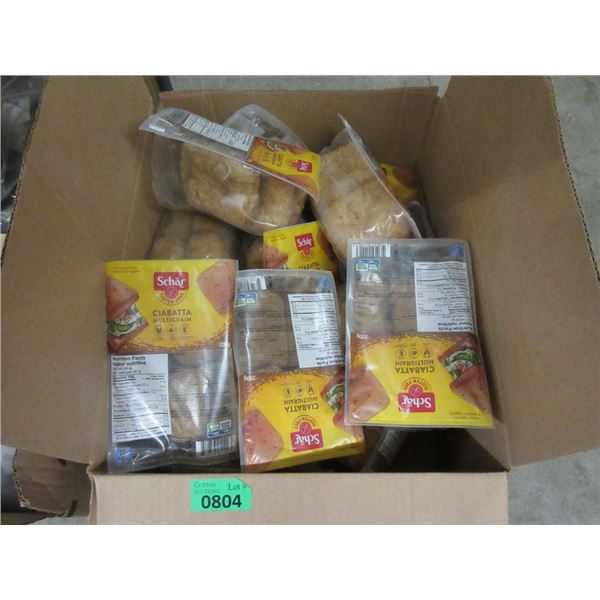 Box of Schar Gluten Free Multigrain Ciabatta