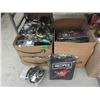 Image 1 : 2 Boxes of Glasses Cases & 1 of Recipe Binders