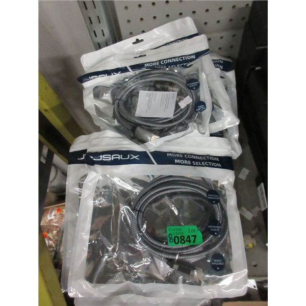 8 New 2 Meter HDMI to HDMI Braided Cables