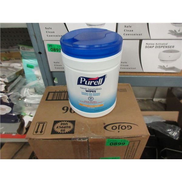 Case of 6 Tubs of Purell Hand Sanitizing Wipes