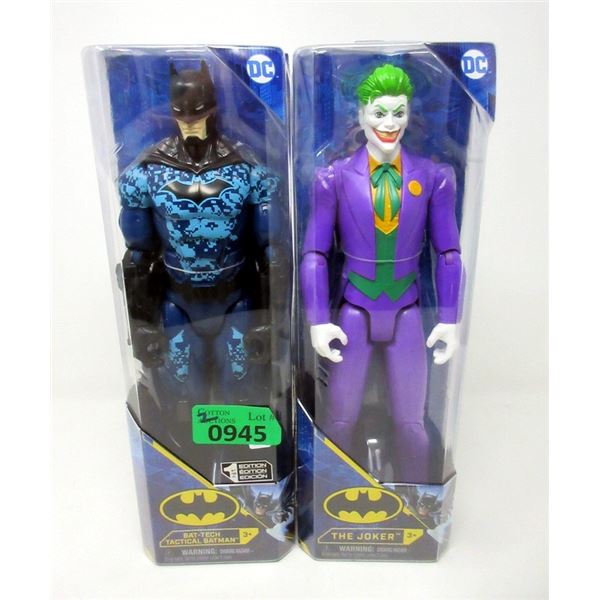 12" Tactical Batman & The Joker Action Figures