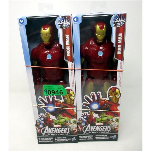 4 New Marvel Avengers 30 cm Iron Man Figures