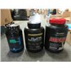 Image 1 : 3 Containers of Whey Protein Supplement