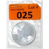 Image 1 : 1 Oz .9999 Silver 2020 Canada Maple Leaf Coin
