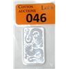 Image 1 : 1 Oz. .9999 Fine Silver Double Dragon Bar