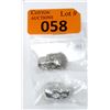 Image 1 : 1 Tin & 1 Bismuth 1 Oz. 3D Skull Bullion Bars