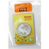 Image 1 : 1 Oz. .9999 Silver 2020 Coloured Diwali Round