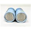 Image 2 : Two Special Wrap Rolls of Canadian 50¢ Coins