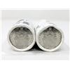 Image 2 : Two Special Wrap Rolls of Canadian 50¢ Coins