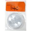Image 1 : 1 Oz .9999 Silver 2021 Canada Maple Leaf Coin