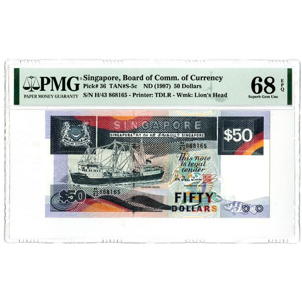 Board of Commissioners of Currency, ND (1997) Issued Banknote