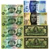 Image 1 : Bank of Canada, Bank of England, and Bank of Scotland Group of Issued Banknotes. 1930s-2000s.