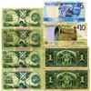 Image 2 : Bank of Canada, Bank of England, and Bank of Scotland Group of Issued Banknotes. 1930s-2000s.