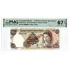 Image 1 : Cayman Islands Currency Board. 1974 "Top Pop" Specimen Banknote.