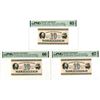 Image 1 : Nationalbank of Denmark. 1970-71 Sequential High Grade Banknote Trio.