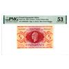 Image 1 : Caisse Centrale de la France d'Outre-Mer. 1944 Issue Banknote.