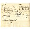 Image 1 : Revolutionary War Connecticut, 1779 Promissory Note Signed by Fenn Wadsworth & Jedediah Huntington