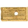 Image 1 : State of Connecticut, 1781 Treasury Office Note for Loan Payable in Spanish Milled Dollars and One o