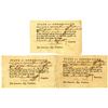 Image 1 : State of Connecticut, Pay-Table Office, 1781 Tax Trio Signed by Fenn Wadsworth