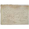 Image 1 : Handwritten1777 (1788) Document Regarding Pay for Continental Service
