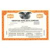 Image 1 : American Bank Note Co., 1981, Advertising Stock Certificate