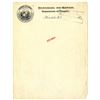 Image 1 : Republic of Hawaii, Department of Finance, 1890's Specimen Letterhead.
