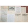 Image 1 : New York Assembly 1834 Stock Broker Regulations, 1880s to 1904 Bond & Stock Quotes, and 1850's Lotte