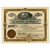 Image 1 : Unuk River Mining and Dredging Co. 1908 I/U Stock Certificate.