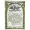 Image 1 : Saint Paul and Duluth Railroad Co. 1898 Specimen Bond Rarity
