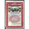 Image 1 : St. Louis and San Francisco Railroad Co., New Orleans Extension 1902 Specimen Bond
