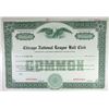 Image 1 : Chicago National League Ball Club, ca.1940-50's Specimen Stock Certificate