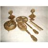 Image 1 : Complete Dresser Set 24K Gold Brass  C.1900 #2300337