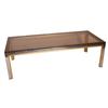 Image 1 : Brass and Chrome Coffee Table #2300386