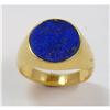 Image 1 : BULGARI Lapis Lazuli 18 kt Gold Ring #2300970