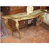 Image 1 : Gold gilted consolle table #2301063