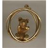 Image 1 : 14K Teddy Bear Charm/Pendant #2313272