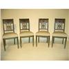 Image 1 : 4 Painted Italian Chairs #2313443