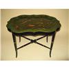 Image 1 : English Tole Tray  Table #2313445