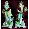 Image 1 : Sitzendorf DRESDEN Figurines - HUNTING Couple #2313575